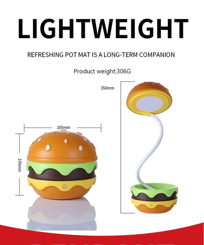 Burger Delight - Folding LED Night Lamp