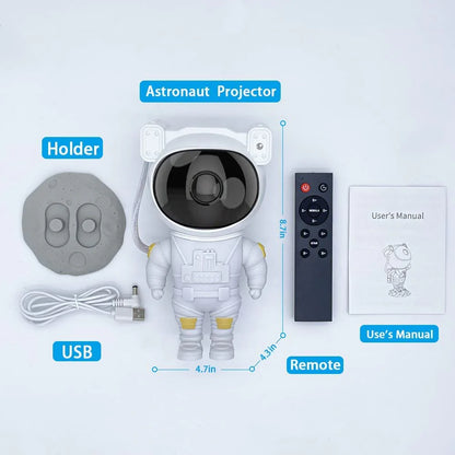 Astronaut Galaxy Projector with Remote Control